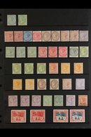 1860-1911 OLD TIME MINT COLLECTION.  A Valuable Old Time Mint Collection With Top Values & Shades Etc Offering A Good Re - Jamaica (...-1961)