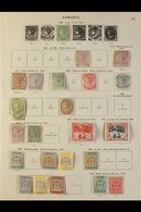 1860-1935 ALL DIFFERENT MINT COLLECTION  Presented On Printed "New Ideal" Album Pages. Includes 1860-70 3d (unused), 187 - Jamaica (...-1961)