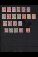 1870-1897 ATTRACTIVE MINT COLLECTION  With 1870-83 (wmk CC) ½d, 2d, 6d, 1s, 2s And 5s; 1883-97 (wmk CA) Range To 2s And  - Jamaica (...-1961)