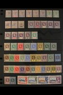 1890-1935 MINT ONLY COLLECTION.  An Attractive Collection Presented On A Stock Page That Includes 1890 QV Set, 1902 Surc - Leeward  Islands