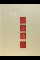 1937-54 VERY FINE MINT COLLECTION  An Attractive & Fresh, ALL DIFFERENT Collection Presented On Interleaved Album Pages. - Leeward  Islands