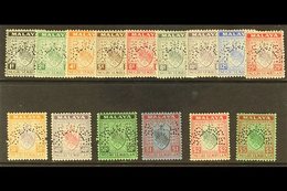 NEGRI SEMBILAN  1941 "Arms" Set Of 15 (less The 1941 Issues) Perforated "Specimen", SG Between 21-39, Very Fine Mint. (1 - Otros & Sin Clasificación