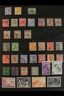 PAHANG  1890-1962 ALL DIFFERENT USED COLLECTION. Note A Couple Of Straits Settlements QV With Pahang Cds's; 1890 2c; 189 - Other & Unclassified