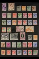 PENANG  1948-1960 DELIGHTFUL MINT All Different Collection. A Complete Basic Run, SG 1/65, Fine/very Fine Mint, Some (in - Andere & Zonder Classificatie