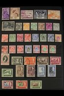 PERLIS  1948-1962 FINE/VERY FINE USED All Different Collection. A Delightful Complete Basic Run, SG 1/40. (40 Stamps) Fo - Otros & Sin Clasificación