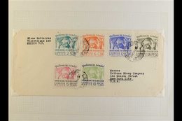 1915-1948 COVERS COLLECTION  With Several Covers Bearing 1915-16 Definitives Including Some Imperf Pairs/blocks; 1916 "C - México