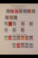 1898-1937 QV TO KGV ALL DIFFERENT MINT COLLECTION  On Printed Pages. With Gibraltar Overprinted 1898-1900 Range To 1p, 1 - Sonstige & Ohne Zuordnung