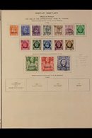 TANGIER  1927-1957 FINE USED All Different Collection On Printed Pages. Includes 1935 Jubilee Set, KGVI Definitives Comp - Autres & Non Classés