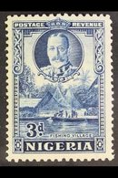 1936  3d Blue, Perf 12½x13½ Variety, SG 38a, Very Fine Mint  For More Images, Please Visit Http://www.sandafayre.com/ite - Nigeria (...-1960)