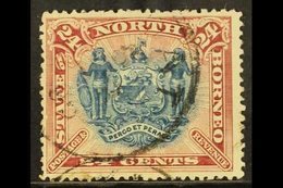 1894  24c Blue & Rose-lake Perf 13½-14, SG 79c, Fine Postally Used With C.d.s. For More Images, Please Visit Http://www. - Borneo Septentrional (...-1963)