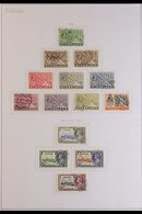 1934-1963 COLLECTION OF USED SETS.  An ALL DIFFERENT Collection Of Complete Sets Including The 1934-35 Symbol Set, 1935  - Nyasaland (1907-1953)