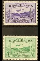 1935  £2 & £5 Air Bulolo Goldfields Set Complete, SG 204/05, Mint Lightly Hinged (2 Stamps) For More Images, Please Visi - Papua-Neuguinea