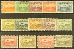 1939  Bulolo Goldfields Airmail Set, SG 212/25, Fine Mint (14 Stamps) For More Images, Please Visit Http://www.sandafayr - Papouasie-Nouvelle-Guinée