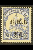 AUSTRALIAN OCCUPATION  1914-15 (German New Guinea Surcharged) 2½d On 20pf Ultramarine, SG 6, Fine Mint For More Images,  - Papouasie-Nouvelle-Guinée