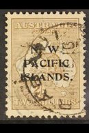 NSWI  1915-16 2s Brown Roo Watermark W5 Overprint, SG 91, Used, Good Centring, Fresh Colour. For More Images, Please Vis - Papouasie-Nouvelle-Guinée