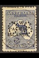 NWPI  OFFICIAL 1919-23 2½d Indigo Roo Overprint, SG O7, Used With Nice "Rabaul / New Britain" Cds Cancel, Some Shortish  - Papúa Nueva Guinea