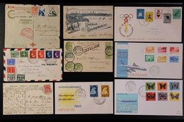 1960-75 NEVER HINGED MINT  Assembly Of Complete Sets In Glassine Packets, Lovely Fresh Condition. (guess Over 800 Stamps - Paraguay