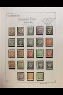 1931-65 COLLECTION  ALL DIFFERENT, MINT & USED, Written Up In An Album, Virtually All Complete Sets, Incl. 1931-8 "Lusia - Other & Unclassified