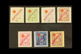 MOZAMBIQUE COMPANY  1917 Red Cross Fund Ovptd Set SG 189/95, Very Fine Mint (7 Stamps). For More Images, Please Visit Ht - Otros & Sin Clasificación