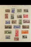 1923-1950 ATTRACTIVE COLLECTION  On Leaves, Fine Mint & Used Virtually ALL DIFFERENT Stamps, Includes 1924 Lenin Set Min - Other & Unclassified