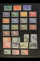 1937-1952 KGVI PERIOD COMPLETE VERY FINE MINT  A Delightful Complete Basic Run, SG 128 Through To SG 151. Fresh And Attr - St. Helena