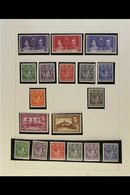 1937-1969 MINT / NHM COLLECTION  Presented In Mounts On Album Pages. Includes KGVI Definitive Values To £1 With Many Use - St.Lucia (...-1978)