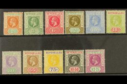 1912-16  Complete Set SG 71/81, Fine Mint. (11) For More Images, Please Visit Http://www.sandafayre.com/itemdetails.aspx - Seychelles (...-1976)