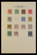 1921-52 FINE MINT COLLECTION  On Album Pages, Incl. 1921-32 To 1r.50, 1935 Silver Jubilee Set, Good KGVI With 1938-49 Co - Seychellen (...-1976)