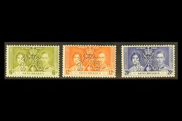 1937  Coronation Set, Perf. "SPECIMEN", SG 132/134s, Fine Never Hinged Mint. (3 Stamps) For More Images, Please Visit Ht - Seychelles (...-1976)