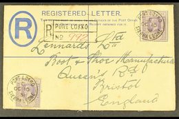 1931  (Oct) 3d Registered Envelope With Additional 1d X2, Port Lokko To England, Neat And Attractive. For More Images, P - Sierra Leona (...-1960)