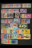 1948-68 FINE MINT COLLECTION  Incl. 1948-52 Both Perfs To $1, 1955 Set To $1 Etc. (87 Stamps) For More Images, Please Vi - Singapur (...-1959)