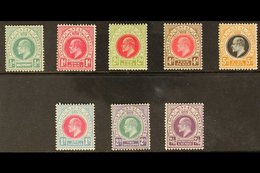 NATAL  1904 - 8 Complete Set To 2s 6d, Wmk MCA, Ed VII, SG 146/57, Very Fine Mint. (8 Stamps) For More Images, Please Vi - Unclassified