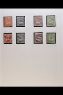 1925-46 COMMEMORATIVES COLLECTION  Includes 1925 Airmails Mint & Used Sets, Plus Mint Set In Numeral Pairs (faded Colour - Unclassified