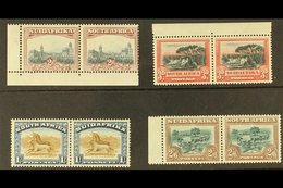 1927  (Recess Printed, Perf 14) 2d, 3d, 1s And 2s6d, SG 34/37, Very Fine Mint. (4 Pairs) For More Images, Please Visit H - Unclassified