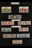 1937-52 COMPLETE VFU COLLECTION.  A Complete, Fine Used Collection That Stretches From The 1937 "Mail Train" Issue To Th - Afrique Du Sud-Ouest (1923-1990)