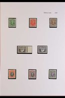 1931  Complete Set, SG 15/27, Mint, Various Perfs Plus 1d Marginal Block Of 9 Perf 14, 1½d Chocolate Plate Block Of 8, P - Southern Rhodesia (...-1964)