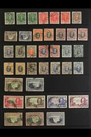 1931-41 ALL DIFFERENT KGV USED COLLECTION  With 1931-37 Definitives Complete Set (SG 15/27) Plus Most Additional Listed  - Southern Rhodesia (...-1964)