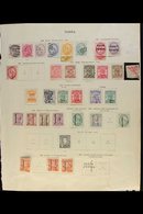 1886-1935 LOVELY OLD TIME COLLECTION ON IMPERIAL PRINTED PAGES  Displaying A Clean Mint Or Fine Used Range, Incl. 1891 8 - Tonga (...-1970)