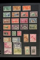 1937-1951 KGVI PERIOD COMPLETE VERY FINE MINT  A Delightful Complete Basic Run, SG 243 Through To SG 266, Plus Definitiv - Trinidad Y Tobago