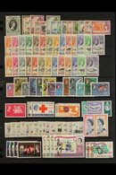 1952-1971 COMPLETE SUPERB MINT COLLECTION  On Stock Pages, All Different, COMPLETE From 1953 Coronation Through To 1971  - Tristan Da Cunha