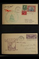 AIRMAIL COVERS  1926-89 TWO VOLUME COLLECTION With First Flight Covers, Postal Stationery Postcards Or Envelopes, Quanti - Sonstige & Ohne Zuordnung