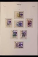 KINGDOM OF YEMEN  ROYALIST ISSUES 1962-1967 Never Hinged Mint Collection On Hingeless Pages, All Different Complete Sets - Yémen