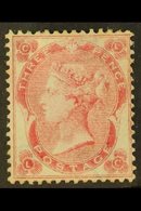 1862-64  3d Bright Carmine-rose, Small Corner Letters, Watermark Emblems, SG 76, Very Fine Unused Without Gum, Cat £2700 - Other & Unclassified