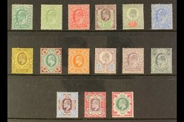 1902-13  KEVII Complete Basic Set To 1s, SG 215-314, Mint, Fresh Colours. (15 Stamps) For More Images, Please Visit Http - Ohne Zuordnung