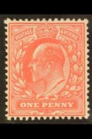 1911  1d Aniline Rose, Harrison Printing, SG 275, Very Fine, Well Centered Mint. For More Images, Please Visit Http://ww - Sin Clasificación