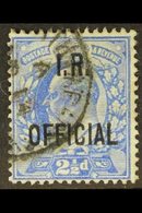 OFFICIAL  INLAND REVENUE 1902-04 2½d Ultramarine Overprint, SG O22, Fine Cds Used. For More Images, Please Visit Http:// - Ohne Zuordnung