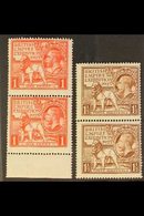 1925  Wembley Complete Set, SG 432/33, Never Hinged Mint Vertical PAIRS, Fresh (2 Pairs = 4 Stamps) For More Images, Ple - Sin Clasificación