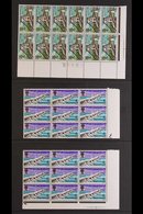 1968 BRIDGES - PLATE FLAWS.  All Different Group Of Listed Varieties Within Never Hinged Mint Marginal/corner POSITIONAL - Andere & Zonder Classificatie