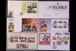 1978-2012 MINIATURE SHEET FDC'S  Very Fine All Different Collection Of Royal Mail And "Benham" Limited Edition Covers, W - FDC