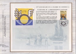 Carte CEF - 1889 - Chambre De Commerce Et D'industrie Oostende - 1971-1980